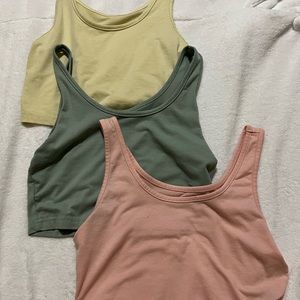 3 Crop tanks